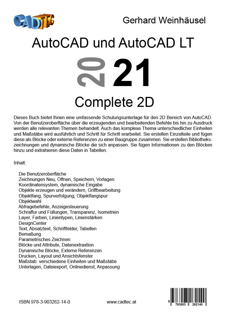AutoCAD 2021 Complete 2D