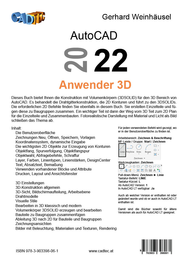 AutoCAD 2022 Anwender 3D