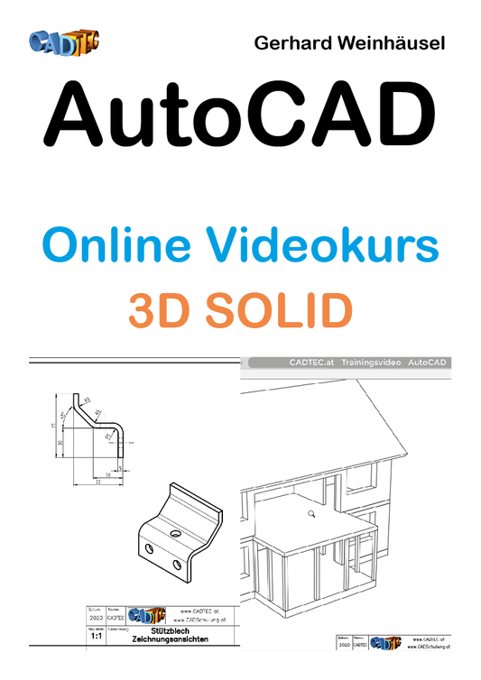 Online Videokurs AutoCAD Anwender 3D SOLID