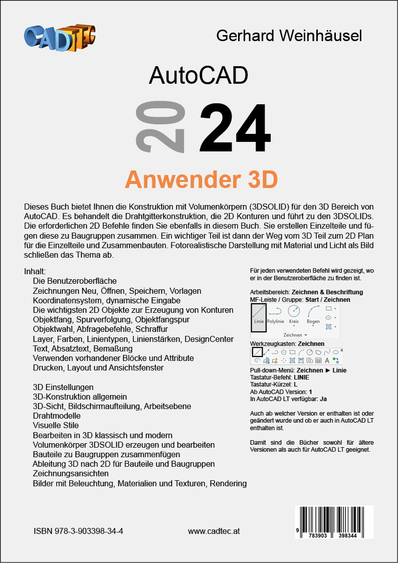 AutoCAD 2024 Anwender 3D