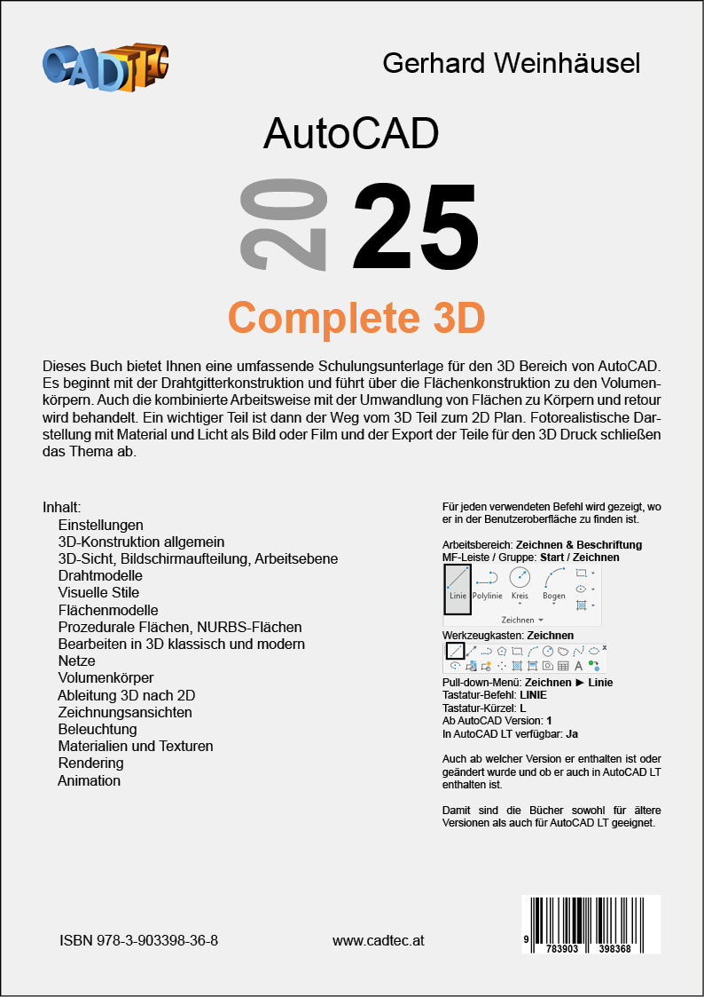 AutoCAD 2025 Complete 3D