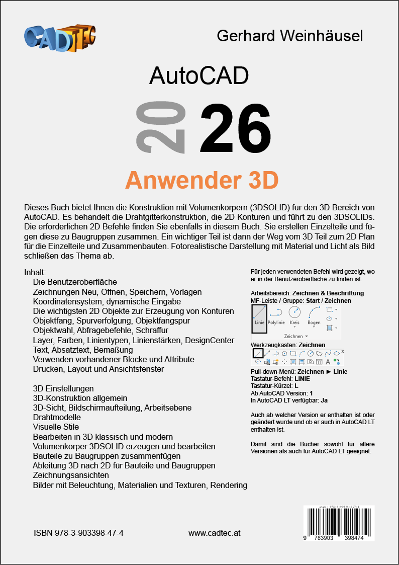 AutoCAD 2026 Anwender 3D