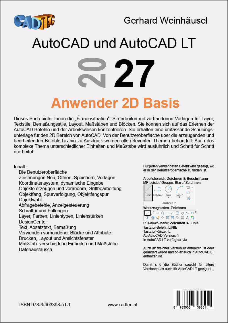 AutoCAD 2027 Anwender 2D Basis